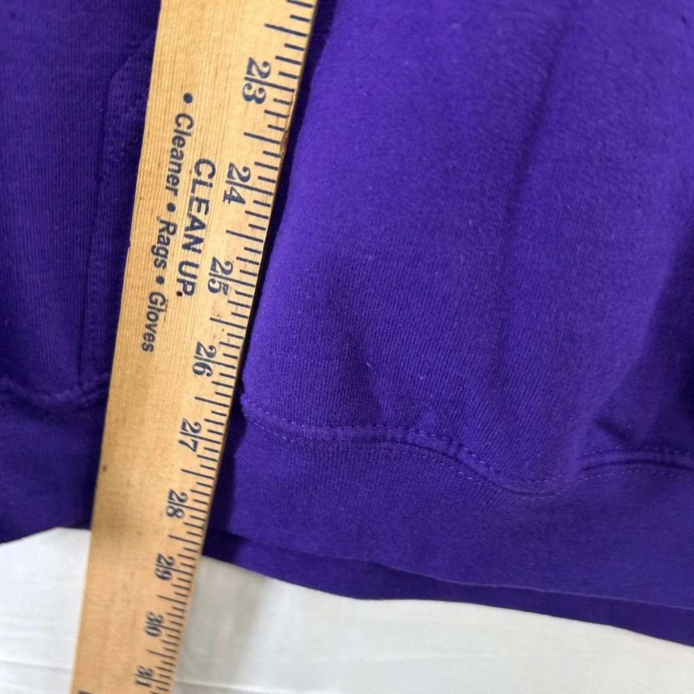 Southwestern College The Jinx Hoodie Mesn Large Purple Soccer Graphic Sweatshirt - Picture 5 of 9